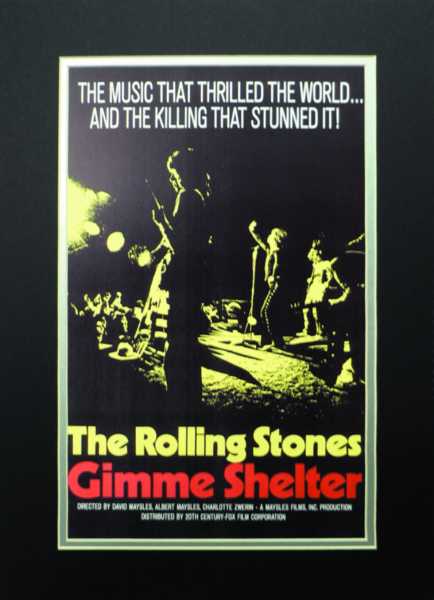 Rolling Stones Gimme Shelter Turne Posteri