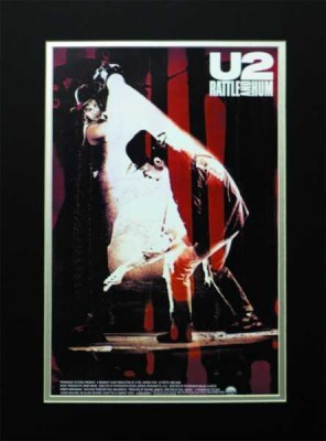 U2 Rattle And Hum Turne Posteri