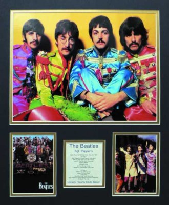 Beatles Sgt Peppers Biyografik Poster - AİM GİFTS
