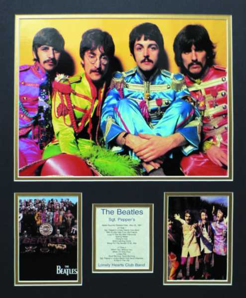 Beatles Sgt Peppers Biyografik Poster