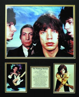 Rolling Stones Biyografik Poster - AİM GİFTS