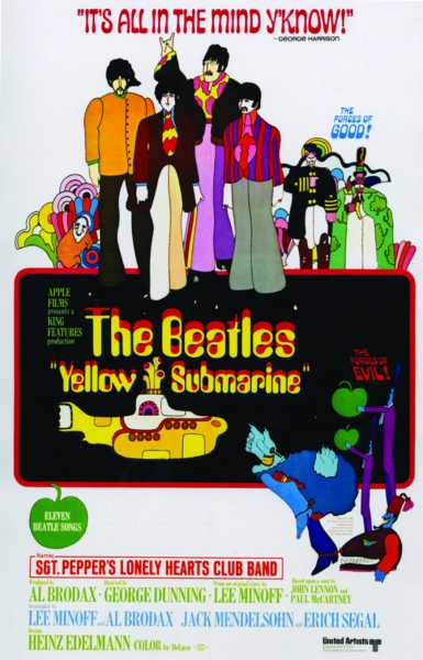 Yellow Submarine Tur Posteri