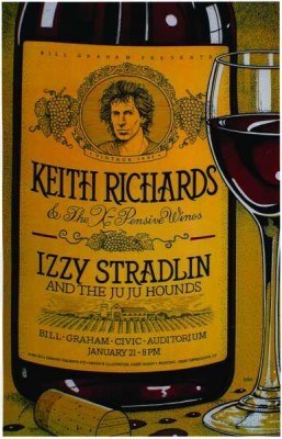 Keith Richards Tur Posteri
