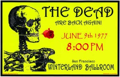 The Dead Winterland Ballroom Tur Posteri - 3