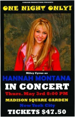 Hanna Montana Tur Posteri - Thumbnail