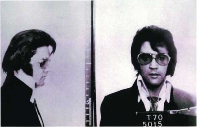 Elvis Mugshot Tur Posteri - Thumbnail