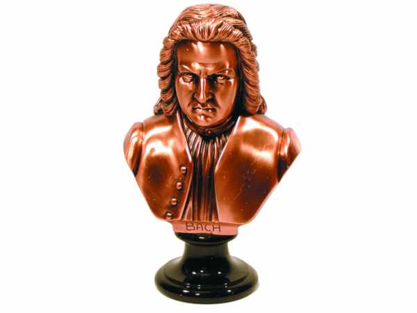 Bach Bronz Büst