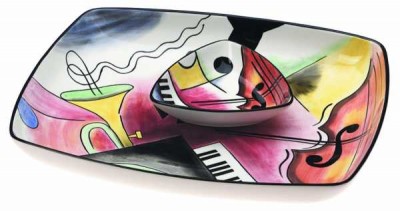 Jazz - Meyve / Servis ve Sos Tabağı - AİM GİFTS