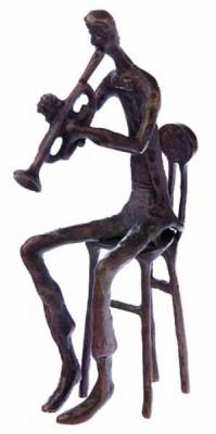 Bronz Müzisyenler - Trompetçi - AİM GİFTS