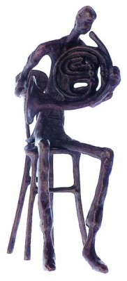 Bronz Müzisyenler - Kornocu - AİM GİFTS