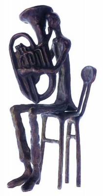 Bronz Müzisyenler - Tubacı - AİM GİFTS