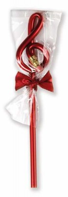 Hediyelik Sol Anahtar Başlıklı Silgili Kurşun Kalem Kırmızı - ViennaWorld