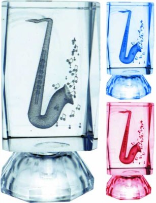 Lazer Kristaller - Işıklı Saksafon - AİM GİFTS