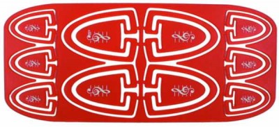 Sol Anahtarlı Büyük ve Küçük Klipsler (Kırmızı) - AİM GİFTS