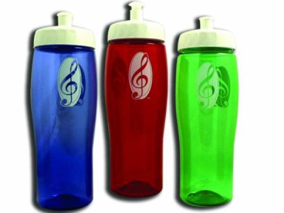 Sol Anahtarlı Plastik Spor Şişesi - AİM GİFTS