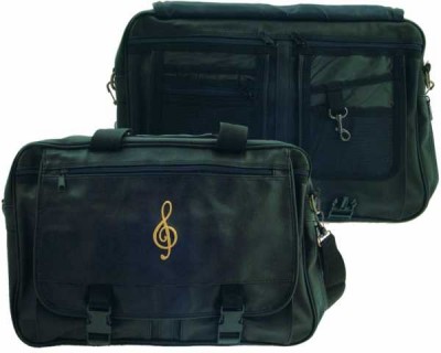 Sol Anahtarı İşlemeli Genişleyen Portföy Çanta - AİM GİFTS