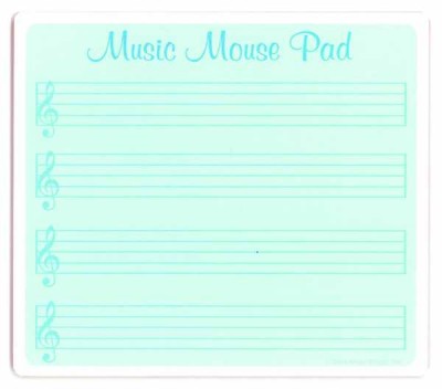 Muzikli Kağıt Mousepad - Thumbnail