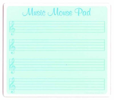 Muzikli Kağıt Mousepad