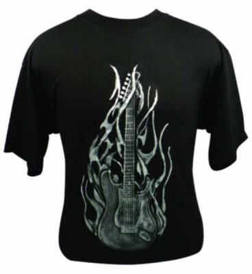 Alevli - Gümüş Gitar Sweatshirt - AİM GİFTS