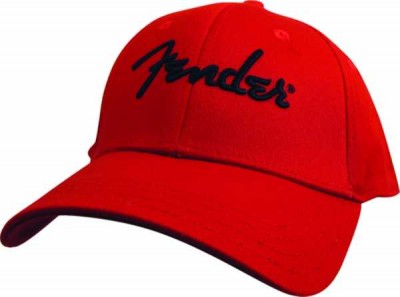 Fender Kırmızı Fleks Şapka - Thumbnail