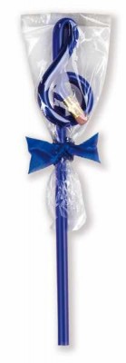 Hediyelik Sol Anahtar Başlıklı Silgili Kurşun Kalem Mavi - ViennaWorld