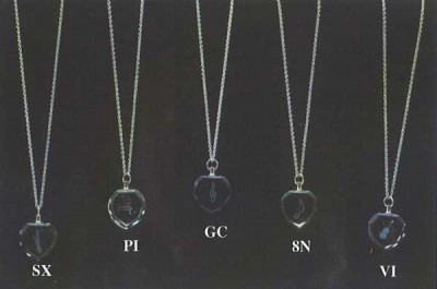 Piyano Kristal Kolye - G&G