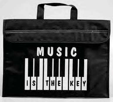 Music is the Key PVC Çanta