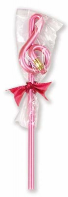 Hediyelik Sol Anahtar Başlıklı Silgili Kurşun Kalem Pembe - ViennaWorld