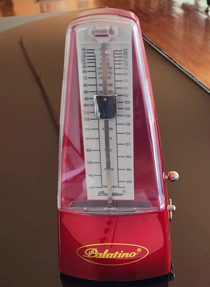 Mekanik Metronom Kırmızı - 2