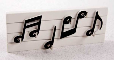 Nota Şekilli Askılık - Musikboutique