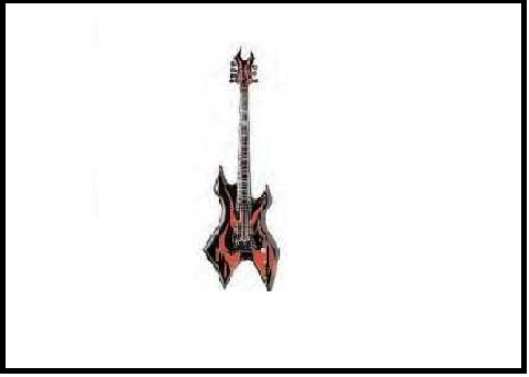 Minyatür - Standlı Elektrogitar - 1