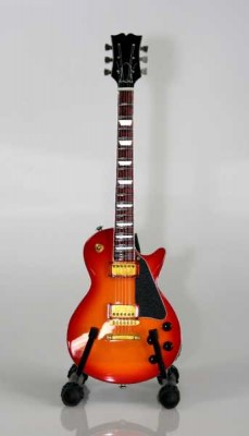 Minyatür - Standlı Elektrogitar (Les Paul Style) - Musikboutique