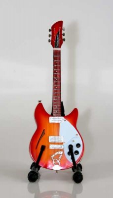 Minyatür - Standlı Elektrogitar (Rickenbacker) - Musikboutique