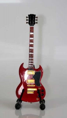 Minyatür - Standlı Elektrogitar (S.G. Style) - Musikboutique