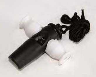 Boyun Askılı Siyah Düdük - 2