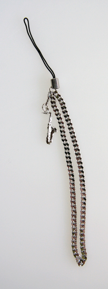 Saksafon Gümüş Kaplama Kolye Ucu - Musikboutique