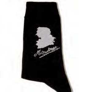 Mozart Portre Desenli Çorap