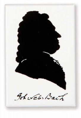 Bach Portreli Magnet - ViennaWorld