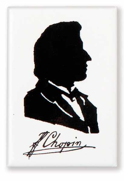 Chopin Portreli Magnet