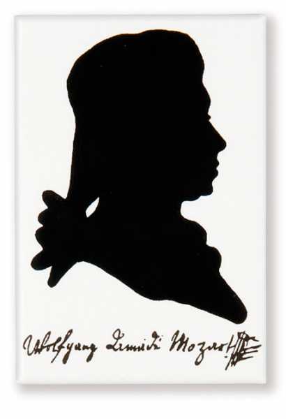 Mozart Portreli Magnet