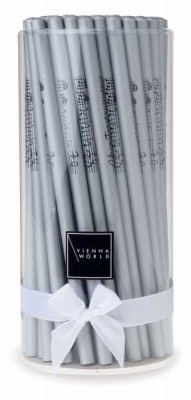 Notalı Kurşun Kalem Gri - ViennaWorld