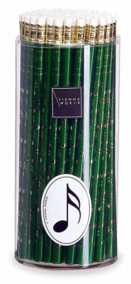 16 lık Notalı Kurşun Kalem - ViennaWorld