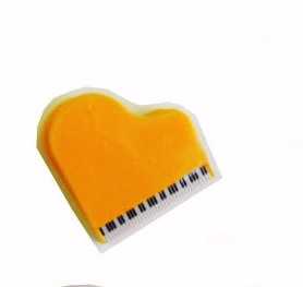 Piyano Şeklinde Mini Boy Klips - Thumbnail