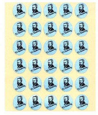 Tchaikovsky Portreli Sticker - Thumbnail