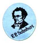 Schubert Portreli Sticker - Thumbnail