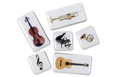 Enstrumanlı Magnet Set 6lı