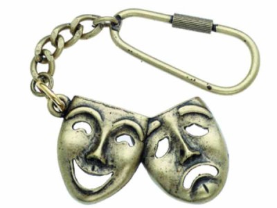 Komedi Trajedi Anahtarlık - AİM GİFTS