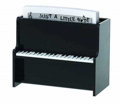 Konsol Piyano Şeklinde Masaüstü Kağıtlık - AİM GİFTS