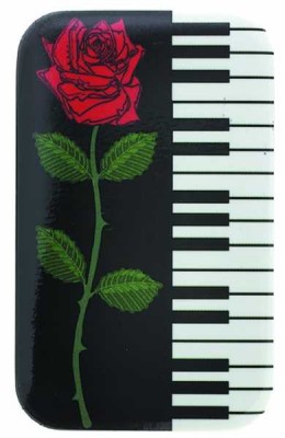 Tuşe-Gül Metal Magnet / Mıknatıs - AİM GİFTS