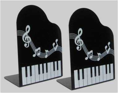 Kuyruklu Piyano Kitap Desteği Siyah - Fzsonata
